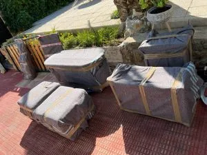 Cajas de embalaje listas para mudanza exprés