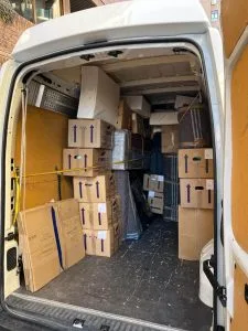 Mudanza urgente con personal eficiente